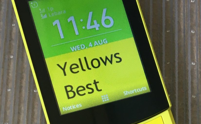 The ‘Banana Phone’ reloaded …